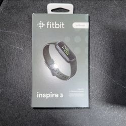 Fitbit Inspire 3 Health & Fitness Tracker Black - Open Box - 