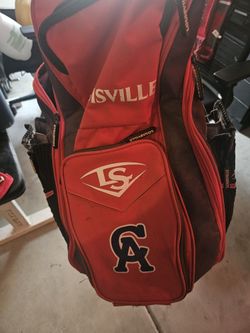 CA Red Backpack Bag