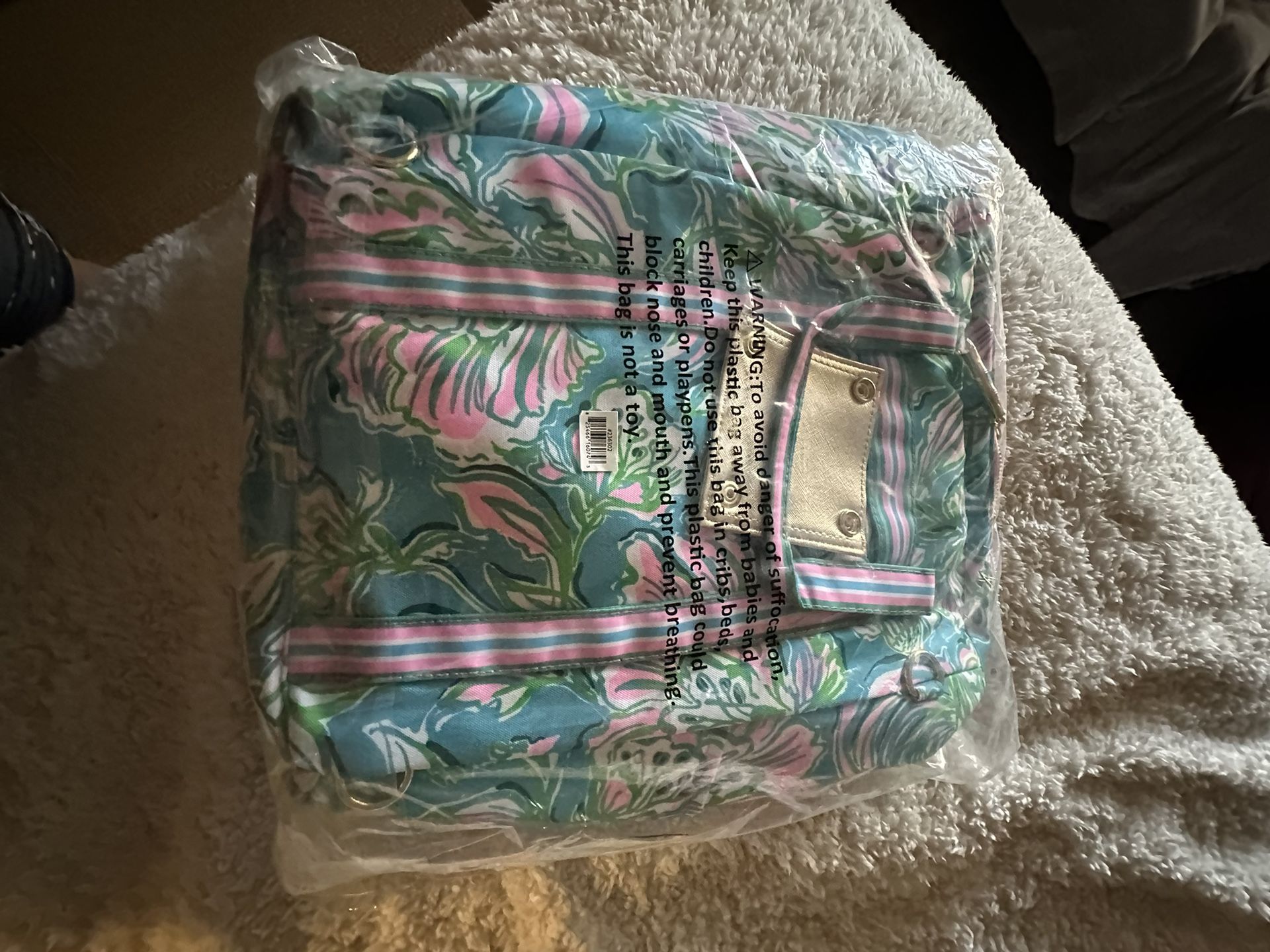Lilly Pulitzer Backpack Cooler NWT Amazon.com: Lilly Pulitzer Insulated Backpack Cooler Large  main image 2