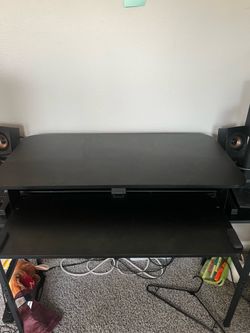Black Standing Desk Converter/Riser