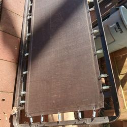 Rolling  Bed Frame  Folds For  Single  Mattress 