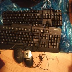 Wired Keyboard and Mouse