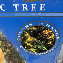 2 Ft Fiber optic Table Top Tree. Changes colors