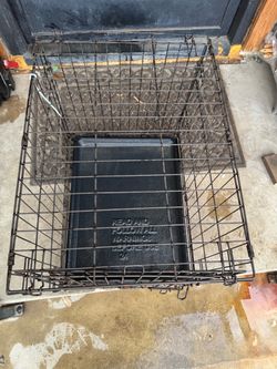 Small dog cage 24x18x20 $15