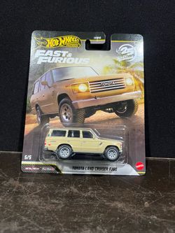 2026 Hot Wheels Toyota Land Cruiser FJ60 Premium Fast and Furious 25th Anniversary