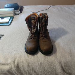 Wolverine Insulated and. Waterproof Camo boots