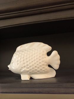 Ceramic fish decor