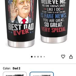 Fathers Day Tumbler