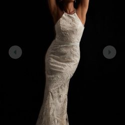 White Prom Dress 
