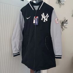 Men's Nike Navy New York Yankees Dugout Performance Full-Zip Jacket 