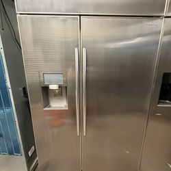 48” Samsung Built In Stainless Steel Refrigerator