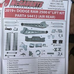 McGaughy’s 6” Lift Kit – 2019+ Dodge Ram 2500 (Air Rear)