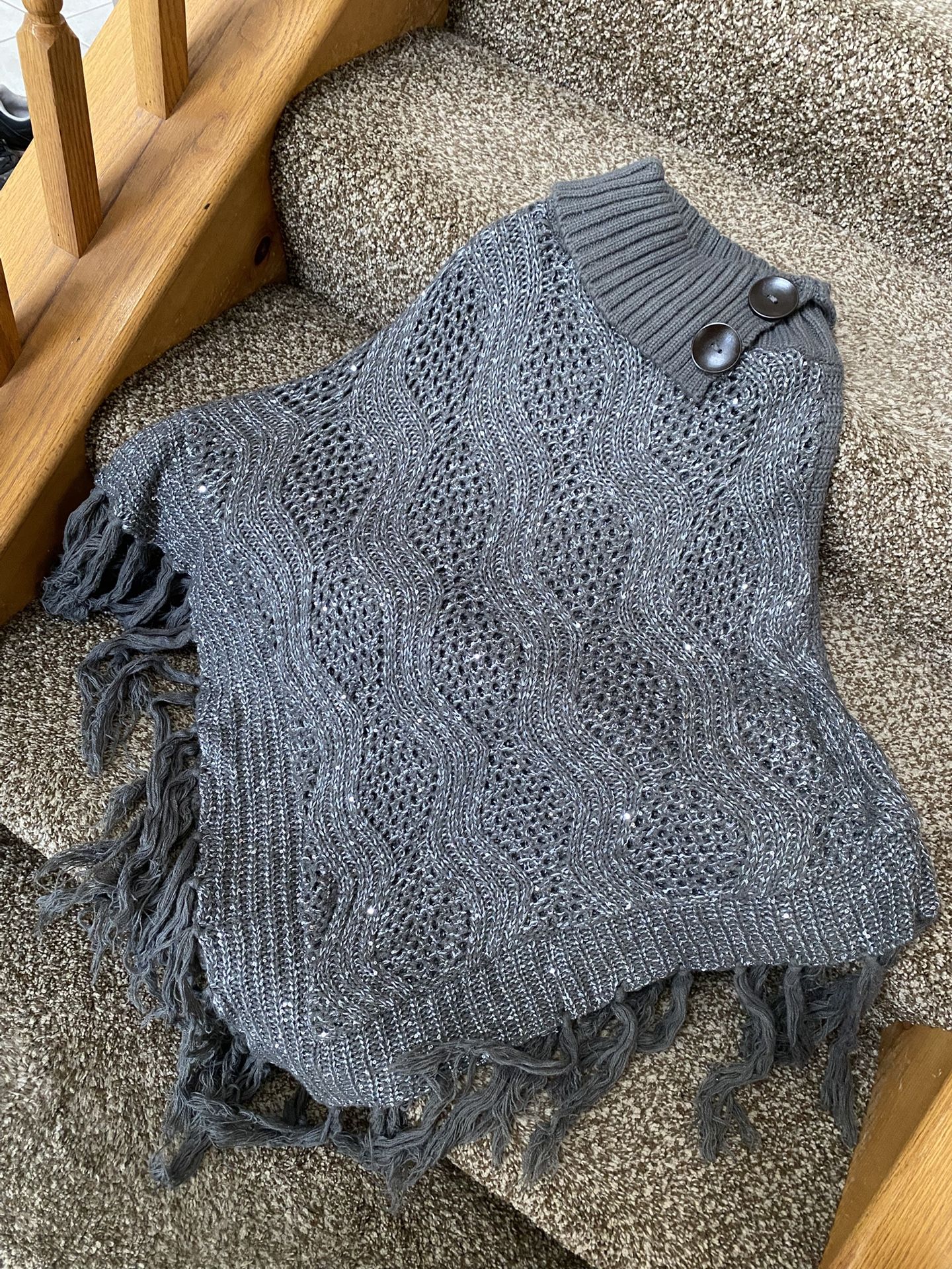 Gray Shawl For Women