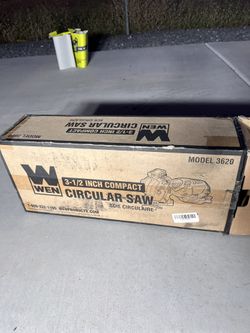 Wen Circular Saw W/Carrying Case