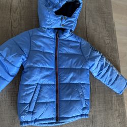 Boys Tommy Hilfiger Blue Puffer Jacket size 7