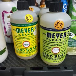 Meyers Hand Soap Lemon ALOE VERA