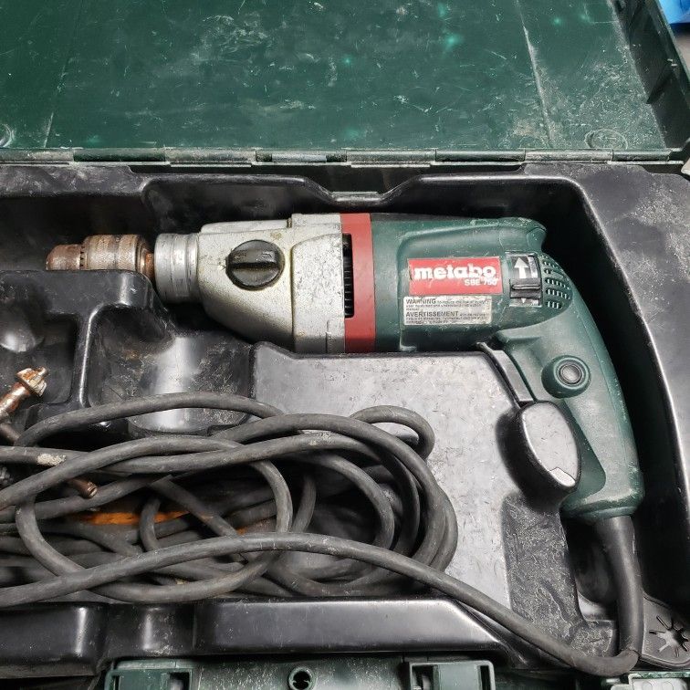 METABO SBE750 HAMMER DRILL "LOCAL PICK-UP MIAMI "