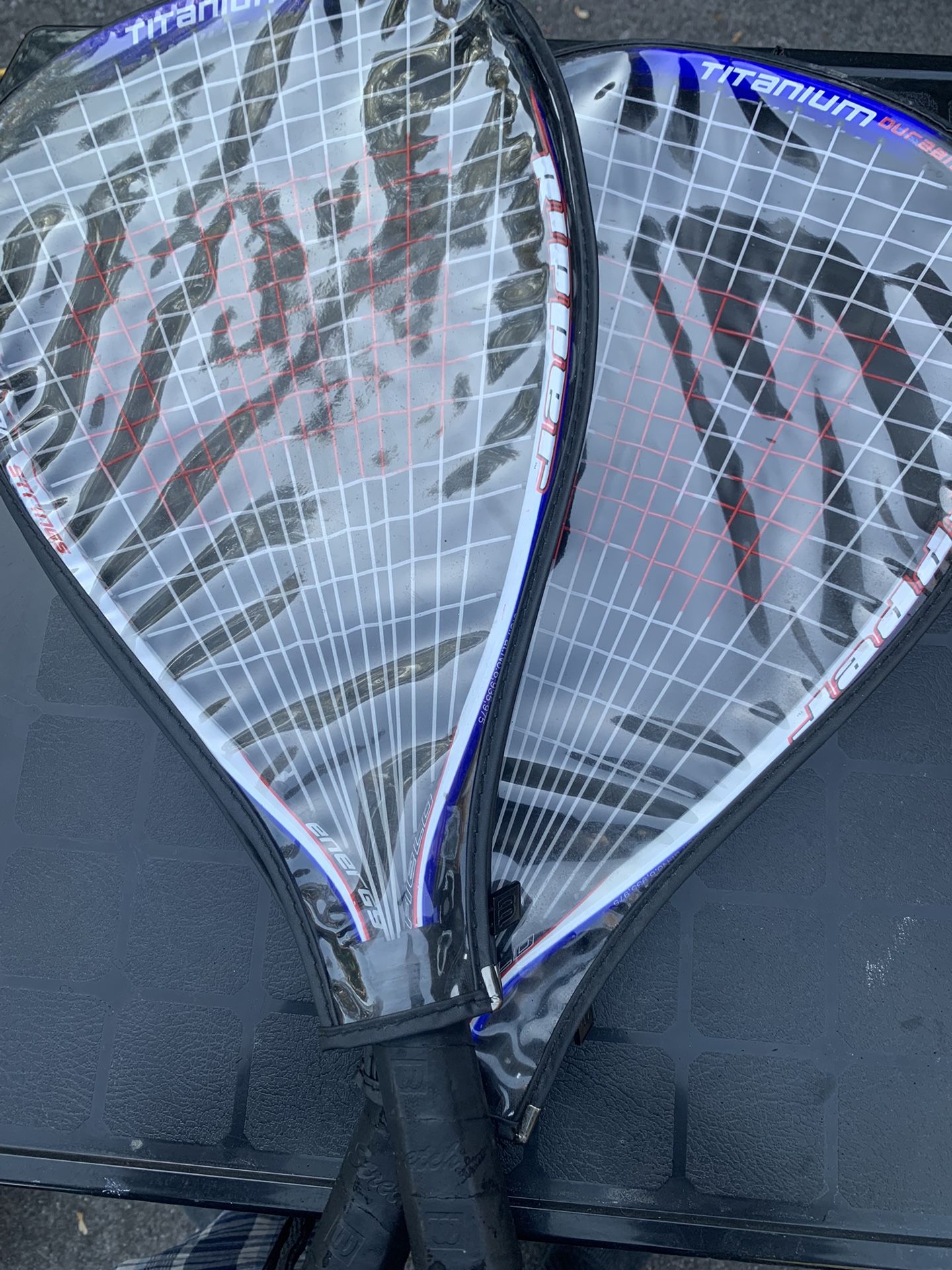 Wilson Tennis Rackets Like New In Case