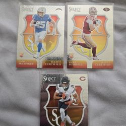 Select Certified Rookie WR Lot 