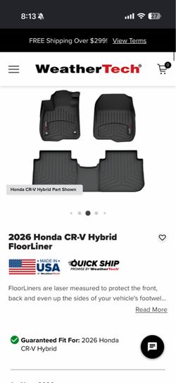 WeatherTech Mats