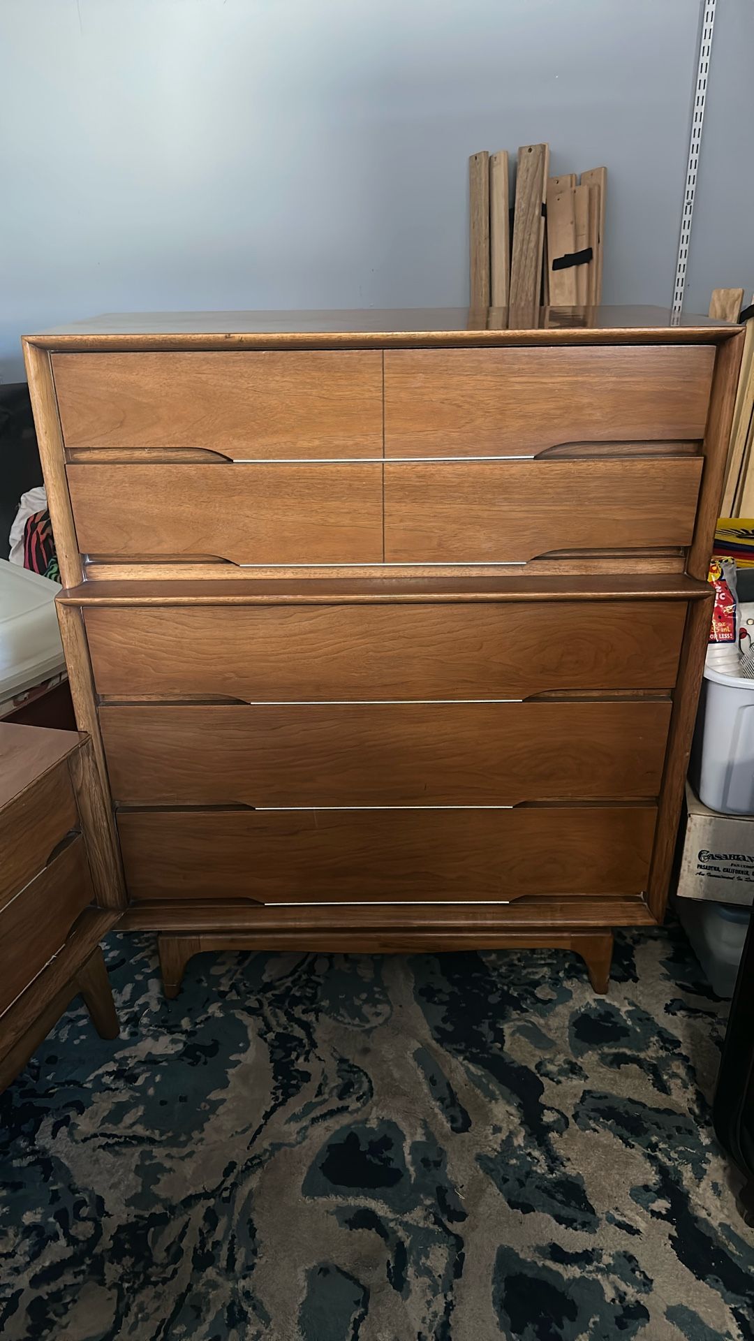 Mid century Tall Dresser Kent Coffey
