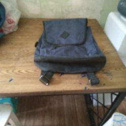 nice blue back bag