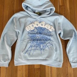 Sky Blue Spider Hoodie!!