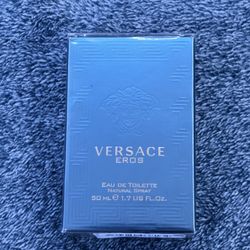Versace Eros Eau de Toilette 1.7oz EDT Sealed NIB