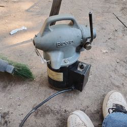 Ridgid K50 Drain Cleaner Original Price 1500 Bucks Will Let It Go For $150 It Has No Cable No Attachments But Machine Runs Good