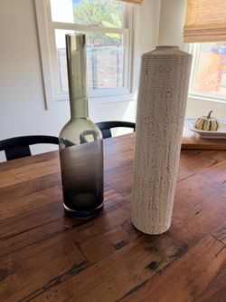 West Elm Vases For Sale ($15 for Both)