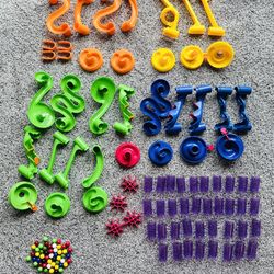 Kids Marble Run Toy Set