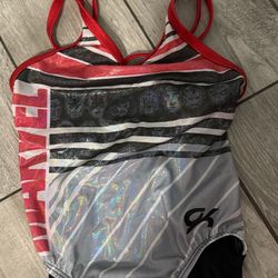 GK Marvel Child Medium Gymnastics Leotard 