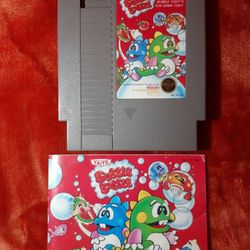 Nintendo NES Games- Bubble Bobble (with Manual)