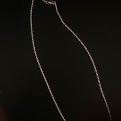 325 Italy Silver Rope Chain