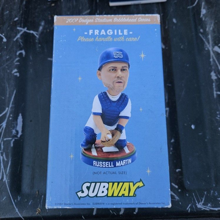 Russell Martin Dodgers Bobblehead