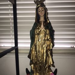 Virgencita De Guadalupe Con Corona Nuevo 
