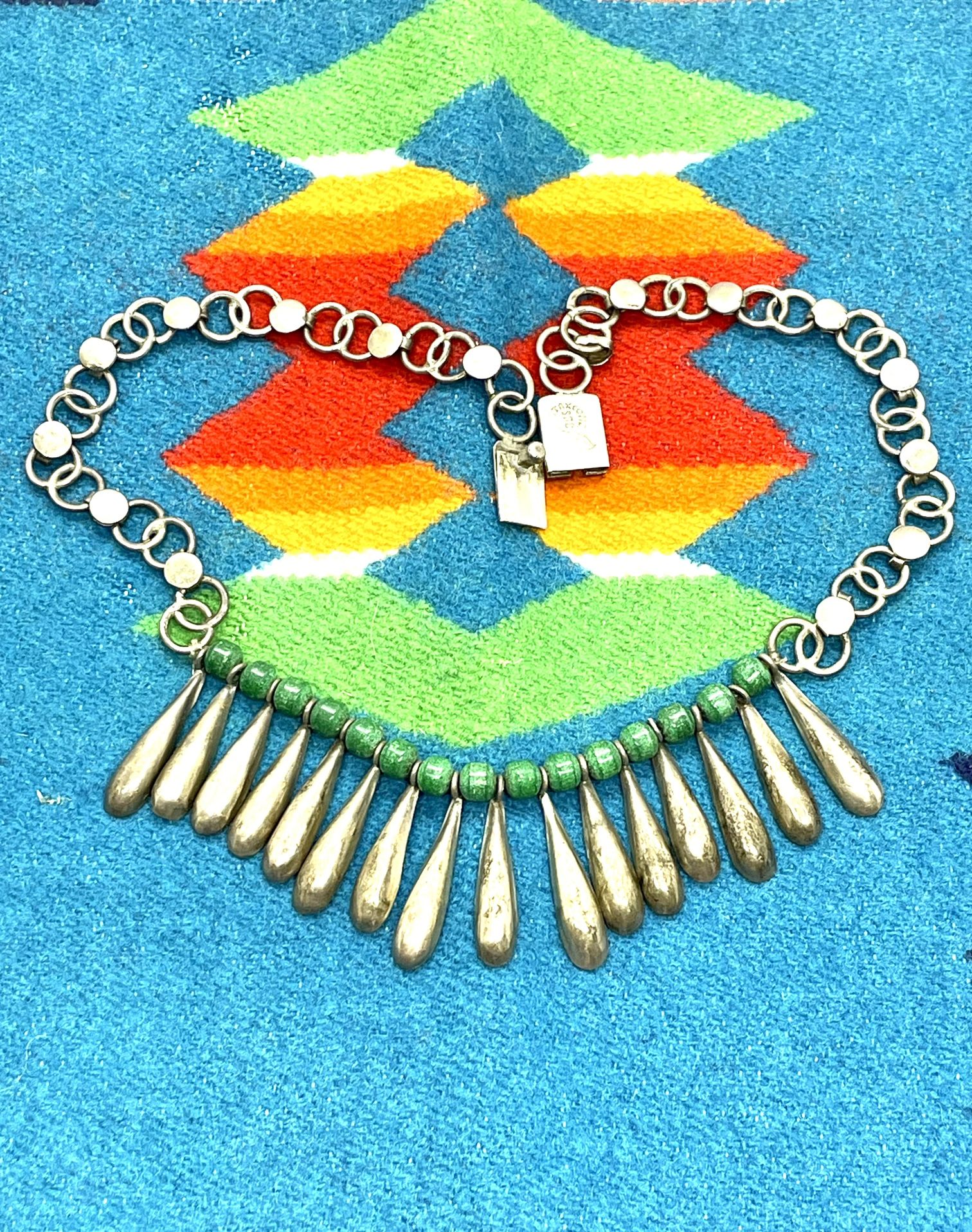 Sterling Taxco SAC Handmade Necklace
