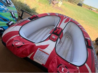 2 seater boat tube
