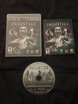 Injustice Gods Among Us PS3