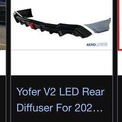 Yofer Rear Diffuser 11 Gen Civic And Side Skirts Yofer