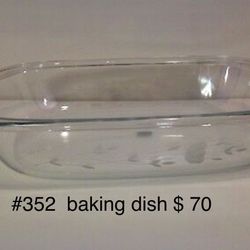 Princess House baking dish.