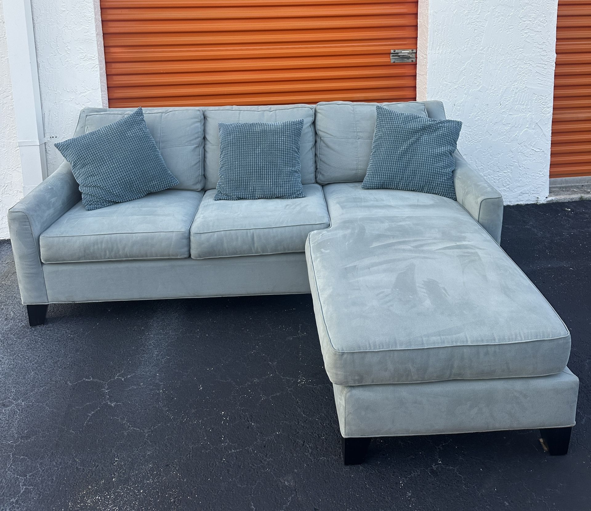 Gray Cindy Crawford Sectional W/pull Put Bed Free Delivery 🚚
