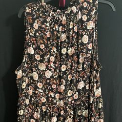 Black Floral Dress