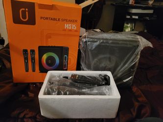 Portable Speaker/ Karaoke Machine