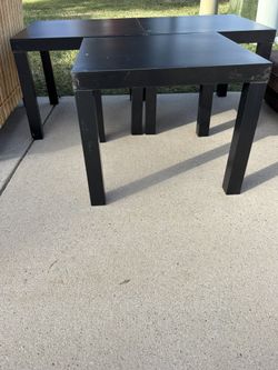 Small Black Side Tables