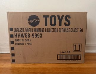 Jurassic World Hammond Collection Outhouse Chaos – SDCC 2022 Exclusive – Mattel