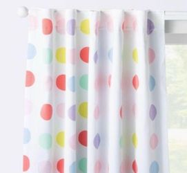 Cloud Island (Target) Light-Blocking Blackout Polka Dot Curtains - 84in