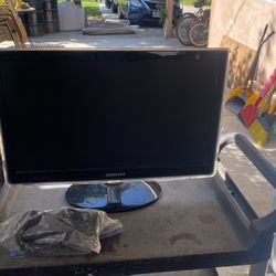 23” LCD Monitor, Samsung W/ Power Supply