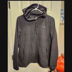 WOMENS MEDIUM North Face Jacket Coat With Hood 
