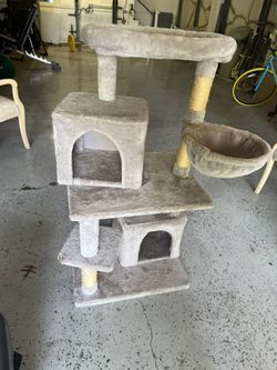 $20 -Cat House/ Tower For Indoor Cat